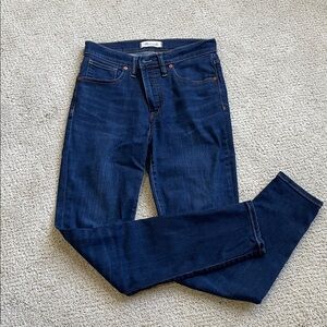 Madewell Women's Skinny Jeans - Deep Indigo